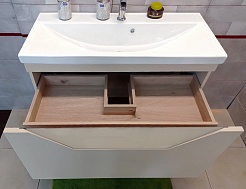 Бриклаер Тумба под раковину Брайтон 100 глиняный серый – фотография-4